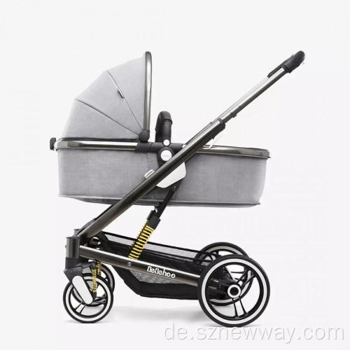 BebHoo High Landscape Baby Kinderwagen Neugeborenen Kinderwagen